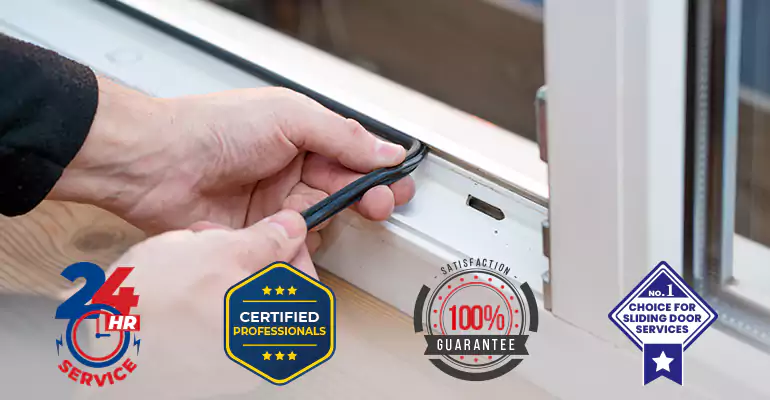 Sliding Glass Door Track Repair and Cost Estimate in Belle Glade